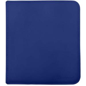 Ultra PRO - Vivid 12-Pocket Zippered PRO-Binder (Blue) - Protect and Store your Valuable Gaming cards, Sports cards or Collectible Cards, Store and Protect Up to 480 Cards, 20x12 inches