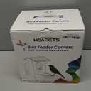 Smart Bird Feeder with Camera Solar Powered, 2K HD Video, AI Bird Species Identification, Instant Arrival Alerts, Weatherproof Design for Effortless Birdwatching, Best Gift for BirdLovers, Red