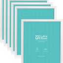 LaVie Home 8x10 Picture Frames (6 Pack, White) Simple Designed Photo Frame with High Definition Glass for Wall Mount & Table Top Display, Set of 6 Classic Collection