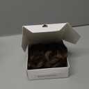 Foaoit Messy Bun Hair Piece Claw Clip Bun Hair Accessories for Women Messy Wavy Curly Hair Bun Extensions Short Tousled Updo Synthetic Hair Bun Ponytail Extension(Medium chestnut Brown) (#8)