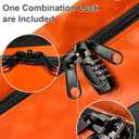 FIVKLEMNZ 21 Cubic Car Rooftop Cargo Carrier Roof Bag Waterproof for All Top of Vehicle with/Without Rack Includes Topper Anti-Slip Mat + Reinforced Straps + 6 Door Hooks + Luggage Lock