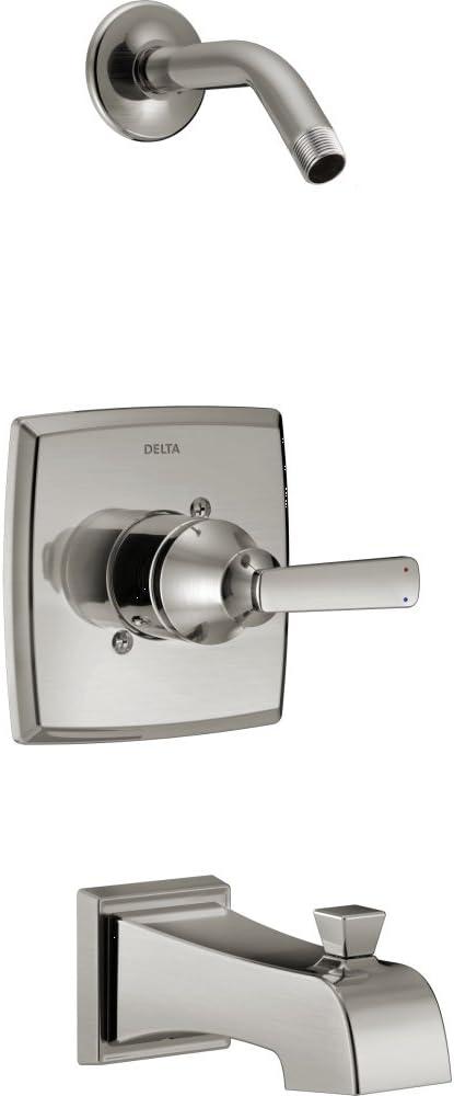 Delta Faucet T14464-SSLHD Ashlyn Tub/Shower Trim Less Showerhead, Stainless