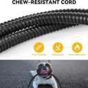 PETLESO Heated Dog Bowl, Heated Water Bowl for Outdoor Cats, Winter Dog Water Dish with AntiBite Wire Heating Chicken Waterer Smart Thermal Bowl for Rabbits Birds Feral Animals, 35W 2.2L