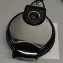 Waffle Cone Maker Machine with Browning Control, 1200W Electric Non-Stick adjustable temperature Waffler for Home Parties, Non-Stick Design for DIY Treats