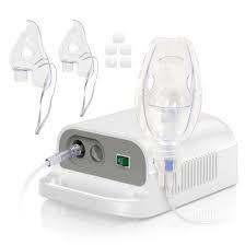 Nebulizer Machine for Adults & Kids - Portable Nebulizer Machine for Breathing with Mouthpiece and Mask, Desktop Compressor Nebulizer & Jet Nebulizers for Home Use Hailie Sensor NF0106