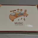 Kids Drum Set, Montessori Musical Instruments for Toddlers 1-3, Wooden Musical Toys for Babies, Preschool Educational Baby Drum Kit with Xylophone, Birthday Gift for Boys Girls