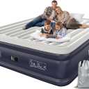 VOSSER California King Air Mattress with Built in Pump Raised, California King 18