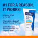 PanOxyl 10% Benzoyl Peroxide Acne Foaming Wash, Maximum Strength, Daily Acne-Fighting Face and Body Cleanser, Face Wash to Clear, Treat and Prevent Acne Pimples and Stubborn Breakouts, 5.5 Oz Tube