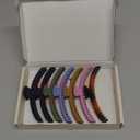 Hold Everything Hair Claw Clips Perfect for Thick and Thin Hair Straight, Wavy and Curly Strong Clip, Non-Slip 7 Colors Double Row Teeth Hair Claw Clips With 52 Teeth