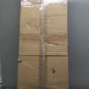 VEVOR Acrylic Podium, 47" Acrylic Podium Stand with Wide Reading Surface & Storage Shelf, Floor-Standing Clear Pulpits Acrylic for Church Office School, Black