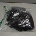 Afro Wig V Part Kinky Curly Wigs for Black Women, 180% Density Wear and Go Glueless Wig with Unique Bouncy Curls in the End, Synthetic No Leave out Clip in (#2, 24 Inch)