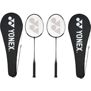 Yonex GR 303 Combo Badminton Racquet with Full Cover, Set of 2