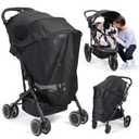 Orzbow Stroller Sun Shade Cover, Removable Stroller Shade Extender with Zip, Universal Canopy for Stroller Sun Protection, Breathable & Stable, Blocks 95% UV(UPF 50+)