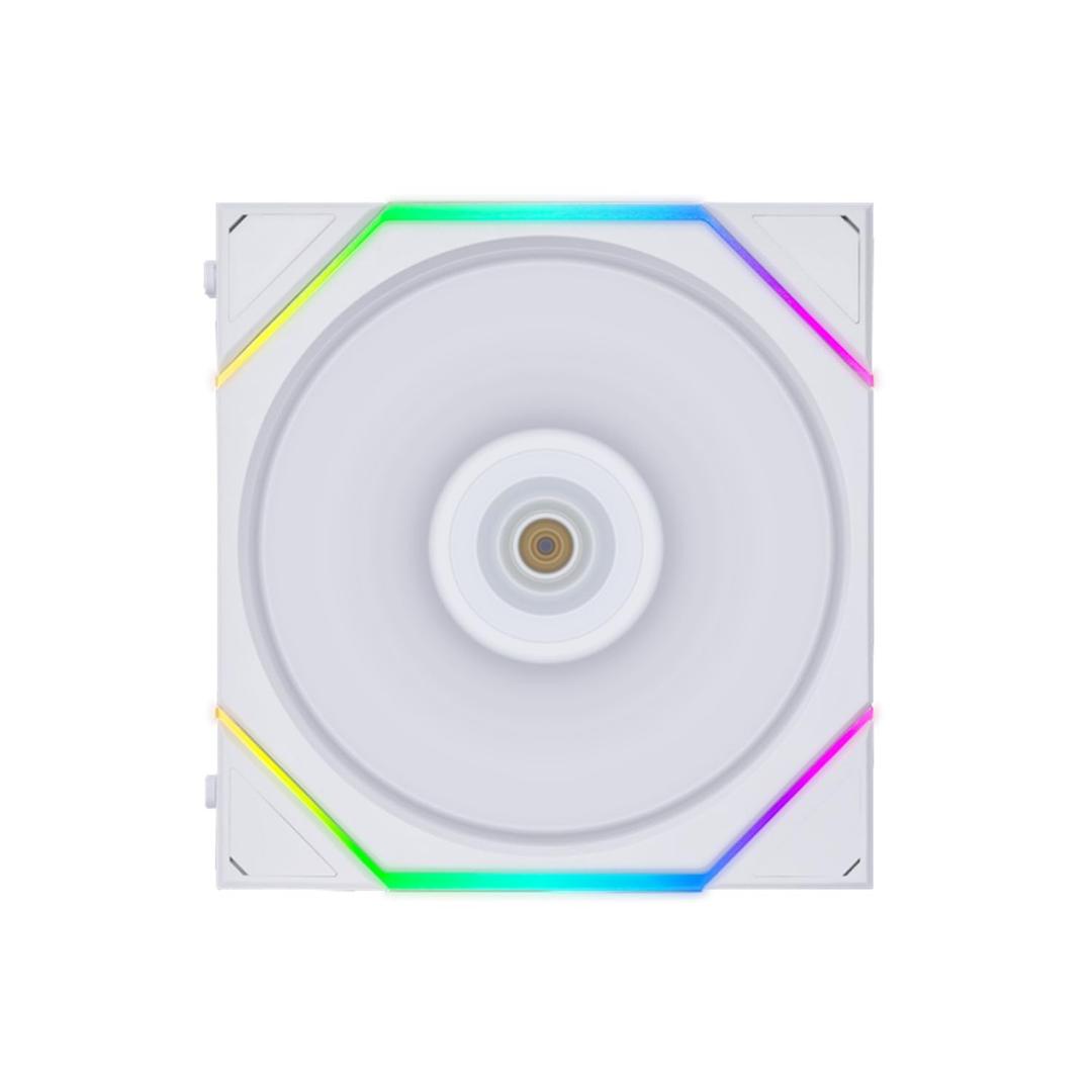 Lian Li UNI FAN TL 120mm PWM ARGB Fan - High-Performance Cooling, Whisper Quiet, White