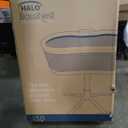 HALO BassiNest Swivel Sleeper 3.0  Over-Bed Baby Bassinet with 360 Rotation, Adjustable Height, Breathable Mesh, Safe Close Sleeping, Lowering Wall for Easy Access, Feeding & C-Section Recovery