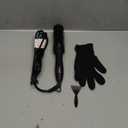 K&K Thermal Brush, Blowout Boost Ionic Round Heated Hot Brush, to Make Hair Smoother & Shinier, Easy to Use, Not for Blow Drying, 38mm Barrel,Dual Voltage, US Plug, Jet Black