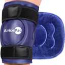 AiricePac Ice Pack for Knee Pain Relief, Reusable Gel Ice Wrap for Injuries, Swelling, Knee Replacement Surgery, Cold Compress Therapy for Arthritis, Meniscus Tear and ACL, Blue