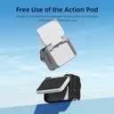 Fotoleey Accessory for Insta360 GO 3- Camera Sleeve and POD silicone case (grey)