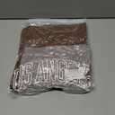 LilyCoco Women's Graphic Oversized Sweatshirt Long Sleeve Crewneck Pullover Top Brown XX-Large (Brown, XXL)