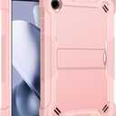 Suttkue Case Compatible with T-Mobile REVVL Tab 2 2025 Tablet, 10.1 inch with Stand Anti-Shock Dual Layer Case for REVVL Tab 2-Pink