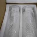 Homjoy Glass Cylinder Vase Set of 48 (2.17x4, 2.56x6, 3.35x8, 3.55x10 in)