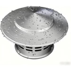3 Inch Stainless Steel Chimney Cap Heavy Duty Stove Pipe Cap with Mesh Screen for Wood Stove, Tapered Roof Flue Vent Cover - Outdoor Fireplace Protection