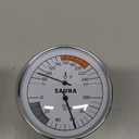 Sauna Thermometer and Hygrometer Combo  Precise Temperature & Humidity Gauge for Sauna Roomsk, Temperature Range 70-250F, Humidity Range 0-100%