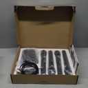 Pyle Wireless Microphones, Professional UHF Dual Microphones for Karaoke, Wireless Dynamic Microphone System Set with Rechargeable Receiver,Plug and Play, Speech, Wedding, Church, PA System