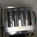 ZWILLING Enfinigy 4-Slice Toaster, Extra Wide 1.5" Slots for Bagels and Toast, Silver
