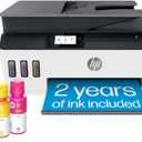 HP Smart Tank Plus 651 Wireless All-in-One Printer, Ink Tank Printer-for-Home Use, Auto Document Feeder, Mobile Print, Scan, Copy, Fax, an EcoTank Alternative (7XV38A)