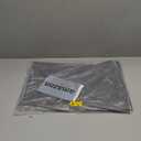 2 Pcs Bar Mat 18" x 12" - 45.7 x 30.5cm Rubber Bar Service Spill Mat, Black, Solid