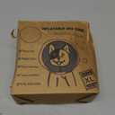 Elevated Inflatable Dog Cone Collar to Stop Licking, Dog Donut Collar After Surgery, Soft Pet Cone Alternative for Small Medium Large Dogs (XL(Neck 14"-18"), Navy)