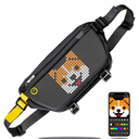 Divoom Sling Bag with LED Display, Crossbody Waterproof Shoulder Chest Backpack Cycling Travel Daypack for Men Women