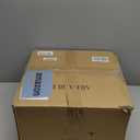 GarveeHome Scalloped Bow Rug for Living Room, Solid Blue Rug for Dorm, Washable Rugs 8x10 Soft Low Pile Non Slip Scalloped Rugs for Nursery College Bedroom Decor Kids Room Playroom