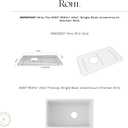 ROHL WSG6307SS Wire Sink Grid