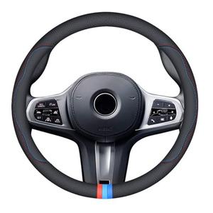 Erivis 2025 Nappa Leather Car Steering Wheel Cover for BMW X3 X5 X1 X4 X7 X6 2 5 3 7 8 4 M2 M3 M4 M5 M6 M8 Series IX 328i 528i 535i 530i 540i 320i 330i 325i e90 e60 f30 Accessories