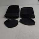 Skechers Men's Memory Foam Seat Covers, Air Cool Mesh Thick Car Seat Covers, Car Seat Covers Front Seats Airbag Compatible, Universal Automotive Comfort for Most Cars, Vans, Trucks, SUV,Black