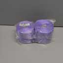 4 x 2 inch Light Purple Satin Ribbon 50 Yards Solid Fabric Ribbons Roll for Gift Wrapping, Satin Weddings,Flower Bouquet, Invitations,Sewing,Party Decorations, Holiday Decorating and More