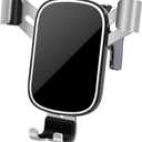 LUNQIN Car Phone Holder for Volvo S90 2017 2018 2019 2020 2021 2022 2023 2024 2025 and S90 Hybrid 2017-2025 Auto Interior Accessories Cell Phones Mount Cellphone Mobile Cradle Charging GPS Stand