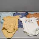 Hudson Baby Unisex Baby Cotton Bodysuits 5-pack For 9-12 Month Old Babies