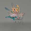 HEREAD Light Up Butterfly Hair Clips Mermaid Hair Accessoeries Pearl Hair Barrettes for Women