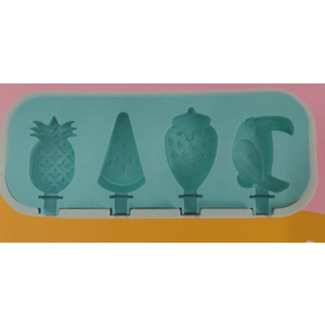 Silicone Fruit Pop Mold 3 Pack