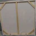 Yelash Boho Floral Wall Art Canvas, Sage Green and White Magnolia Print, Vintage Painting Flower Wall Decor for Living Room, Bedroom Bathroom Decor 30 x 30 Inch