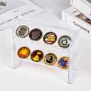 Challenge Coin Holder,Large Coin Display Case,Commemorative Coins Organized Badge Collection Show(Pack of 2)