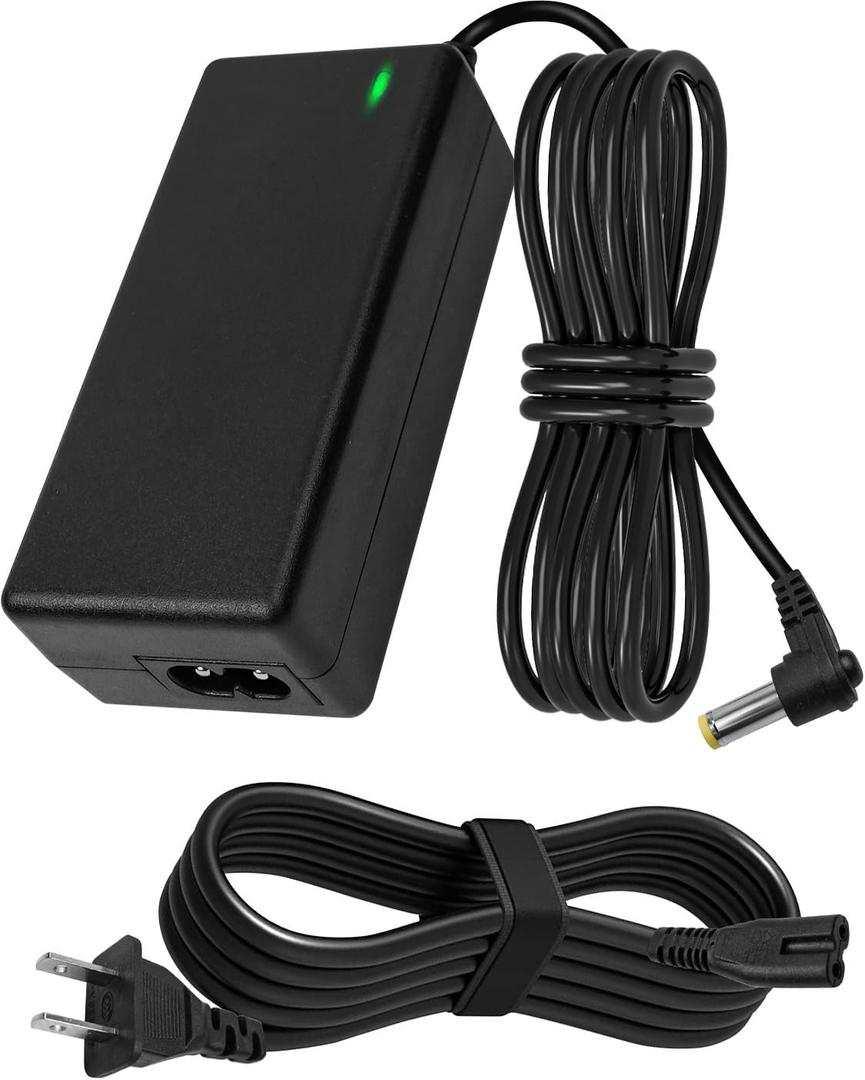 AC100-240V 50/60Hz DC12V Adapter Charger Fit for Roland PSB-5U for FP-10 Digital Piano Power Supply Cord Mains PSU, 1.5A 5FT Power Supply Cord Battery Charger for Digital Piano Electronic Keyboard