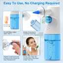 Ear Irrigation Kit, Manual Earwax Removal, Safe Ear Cleaning for Built-Up Wax, Effective Ear Irrigation Flushing System, Gentle Ear Flushing Kit for Adults and Kids at Home