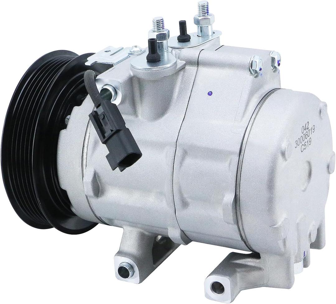 AC Compressor Compatible with 2007-2014 Ford Expedition F-150, 2008-2010 Ford F-250 350 450 Super Duty, Lincoln Navigator Mark LT Air Conditioner Compressor, 9C3Z19703A 7C3Z19703AA (1 new version)