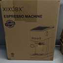 Espresso Machine 20 Bar with Milk Frother, Stainless Steel Coffee Maker with 42 oz Removable Water Tank for Cappuccino, Latte&Cold Brew, Home&Office, Silver