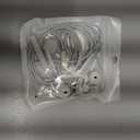 Gnolnuhc 2Pack Wired Headphones for iPhone Ear Buds -Plug&Play