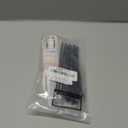 2 Prong Extension Cable 4 FT, Power Cord with 3 Outlets, Flat Multiple Outlet Cable with Tamper Guard, ETL Listed, Outlet Saver, OFC, 16 Gauge Wire, 13A/125V, White Cable with 25 Pcs Ties